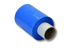 LDPE - B&uuml;ndelstretchfolien, diverse Farben blau 1 Rolle