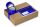 PP-Packb&auml;nder, Acrylatkleber, ger&auml;uscharm abrollend, 28 my Folienst&auml;rke 50 mm / 66 m, 36 Rollen/Karton, diverse Farben blau